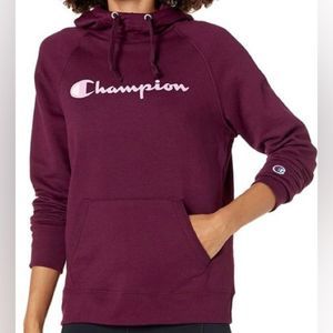 Champion NWT Power Blend Graphic Hoodie Hooded Sweatshirt Purple Plus Size 2X